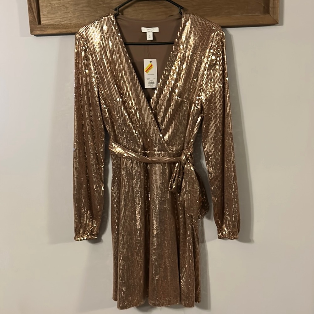 Stunning sequin dress by Cara Santana x North West size small new with tags.